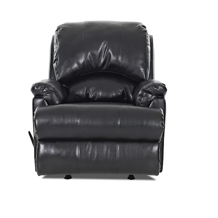 Casual Swivel Gliding Reclining Chair with Padded Chaise